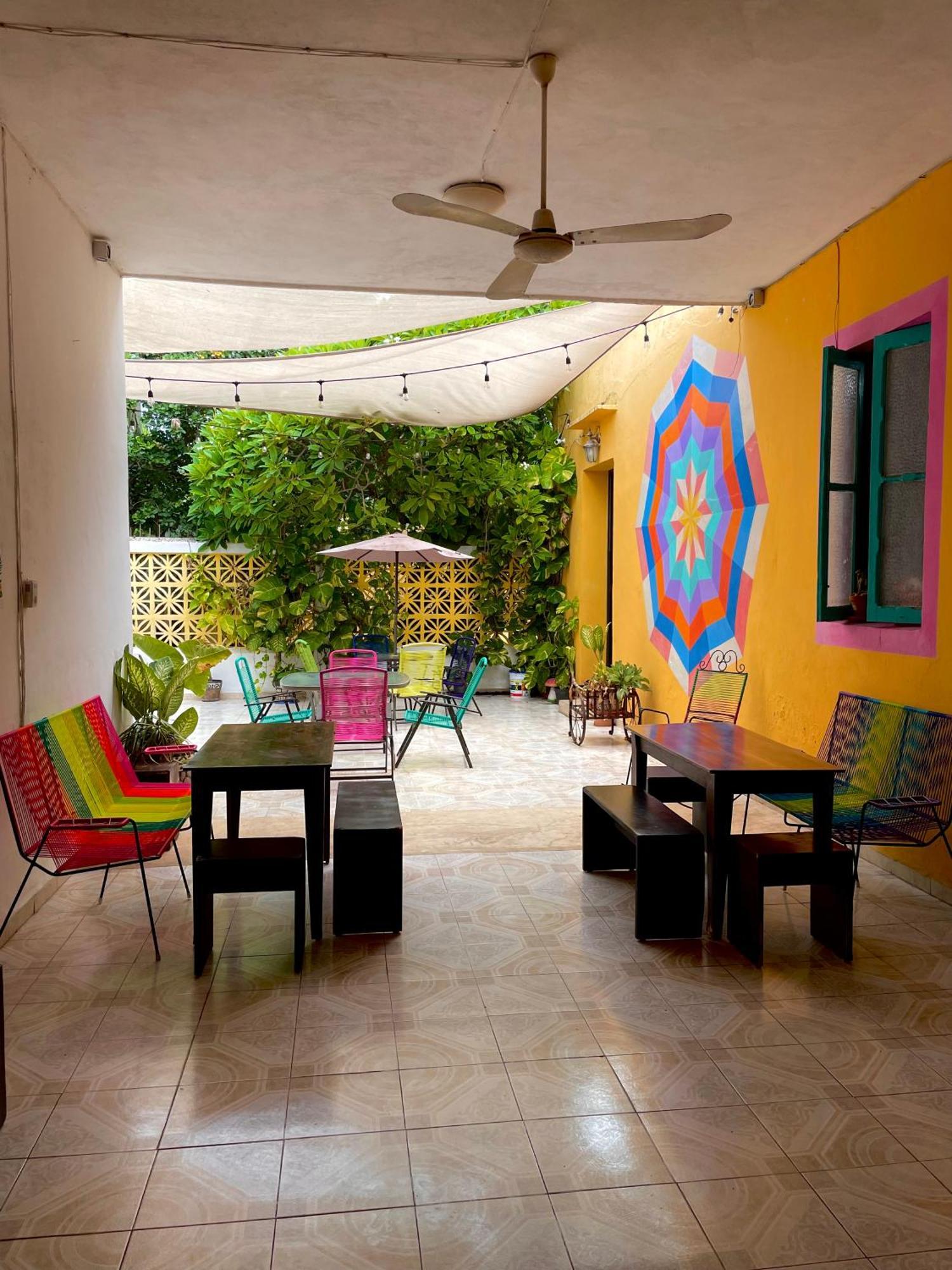 Hostal Rosa Mexicano เมริดา ภายนอก รูปภาพ